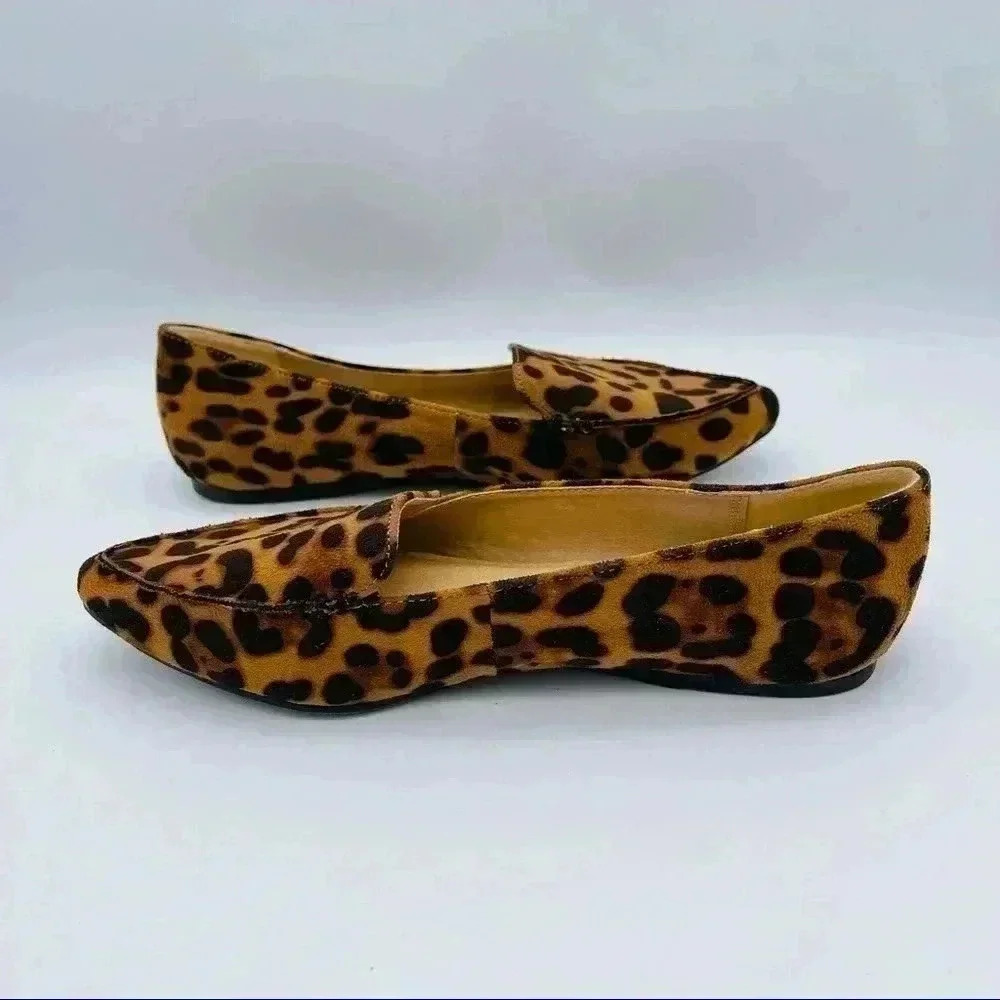 Time And Tru Memory Form Cheetah Print Flats - Picture 4 of 8
